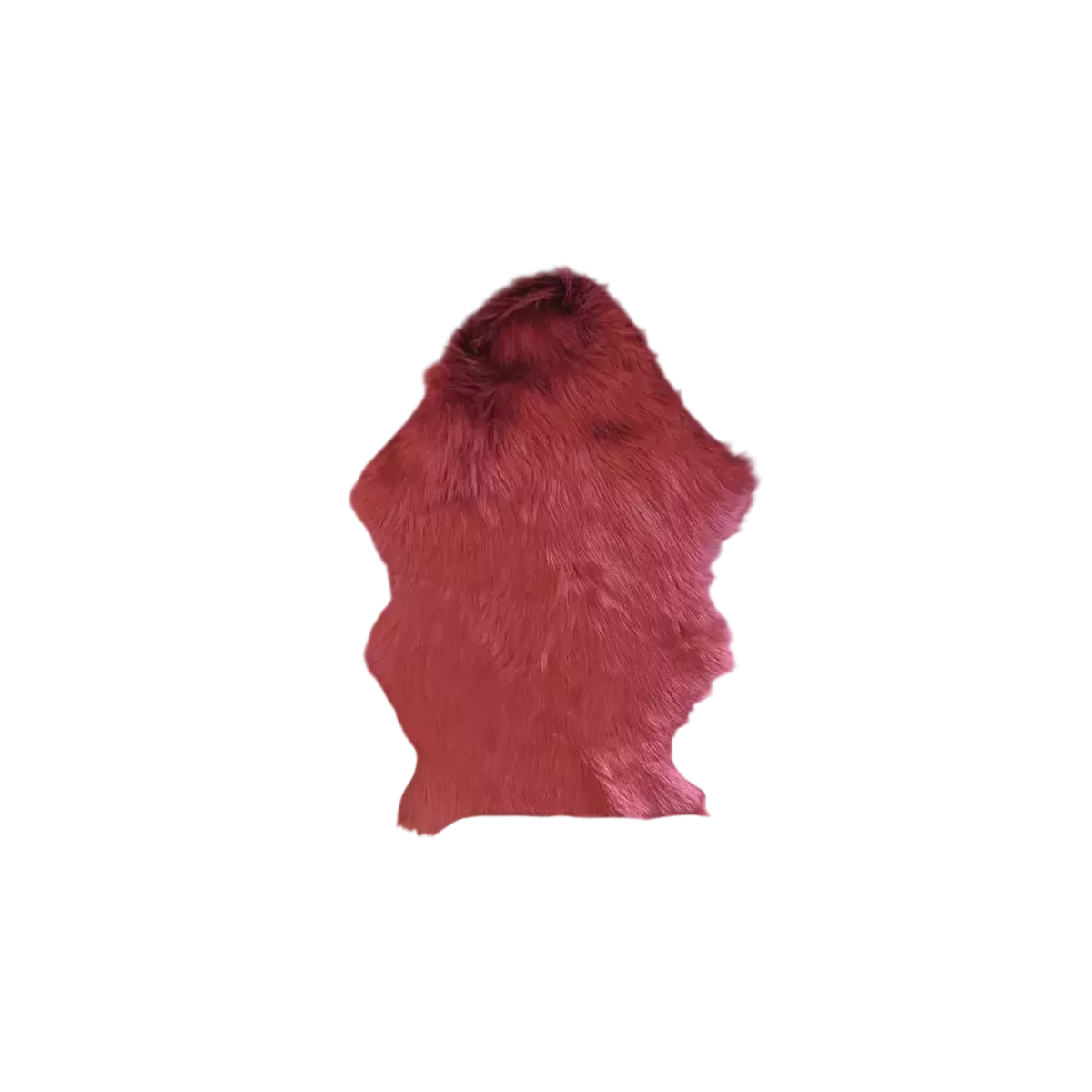 Peau Imitation Fourrure Rouge