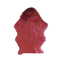 Peau Imitation Fourrure Rouge