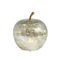 Lampe Led Pomme Argent 16x16
