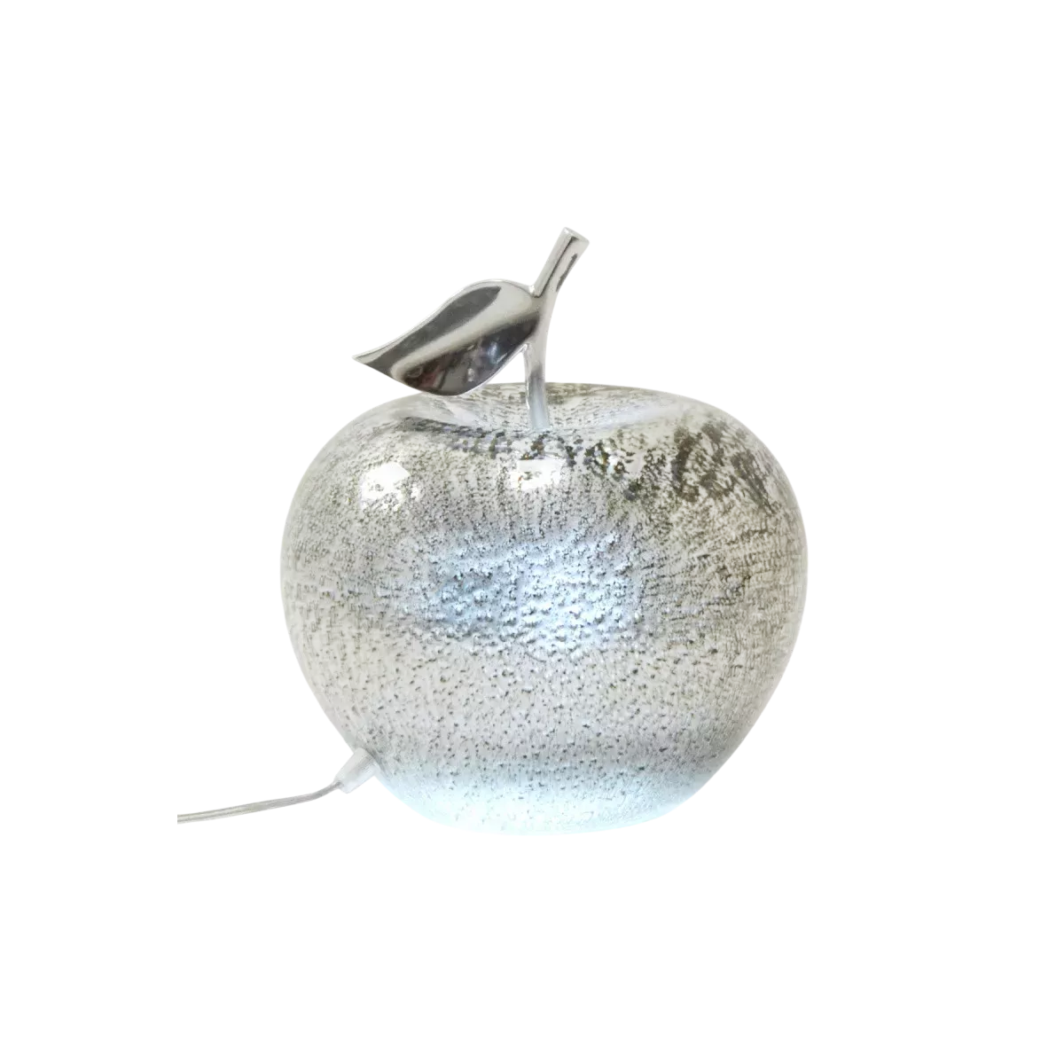 Lampe Pomme Argent 24x24