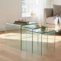 Bout de Canapé Infinity 42x42 Verre