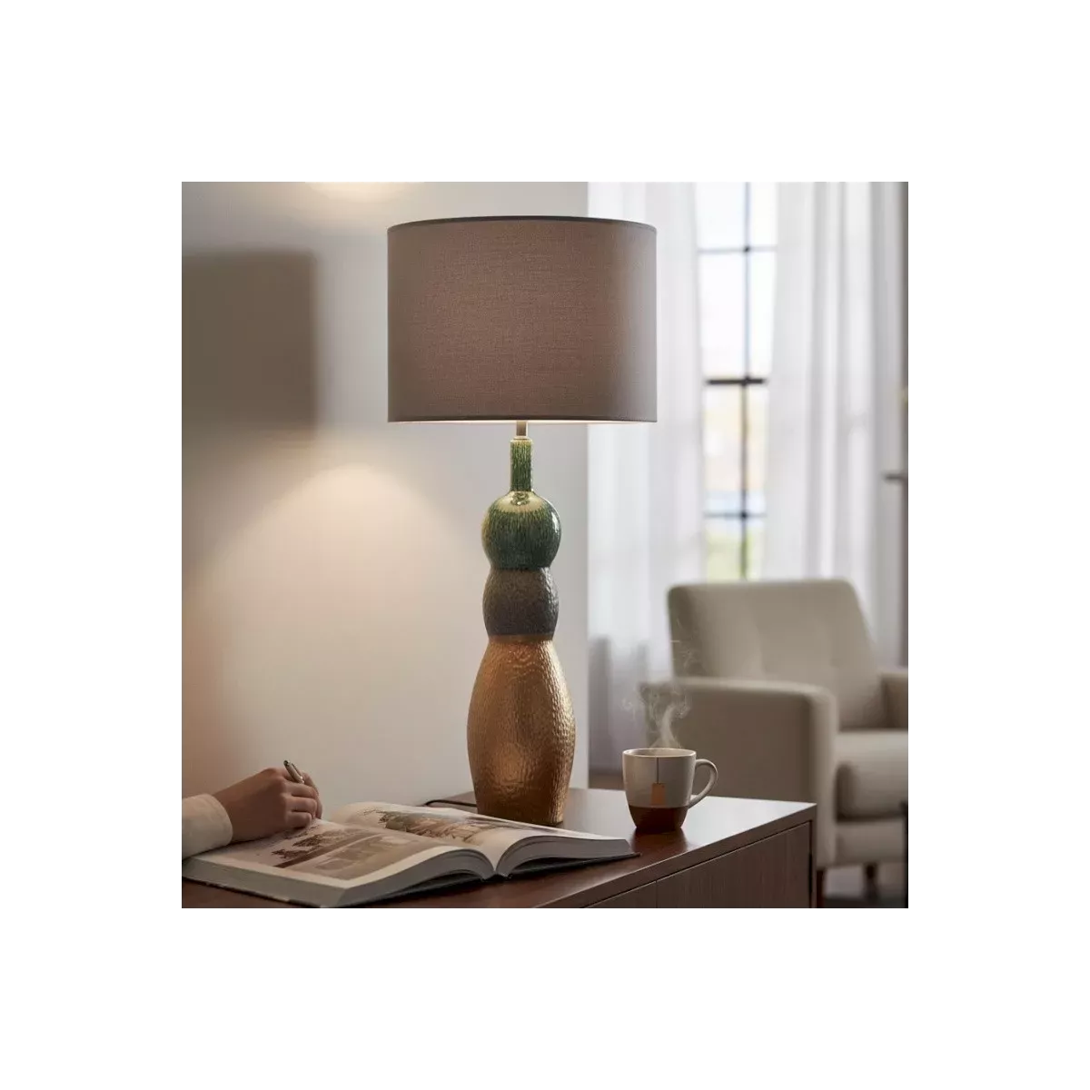 Lampe Paguera  H.69 cm