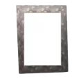 Miroir Acier Marbré 80x60