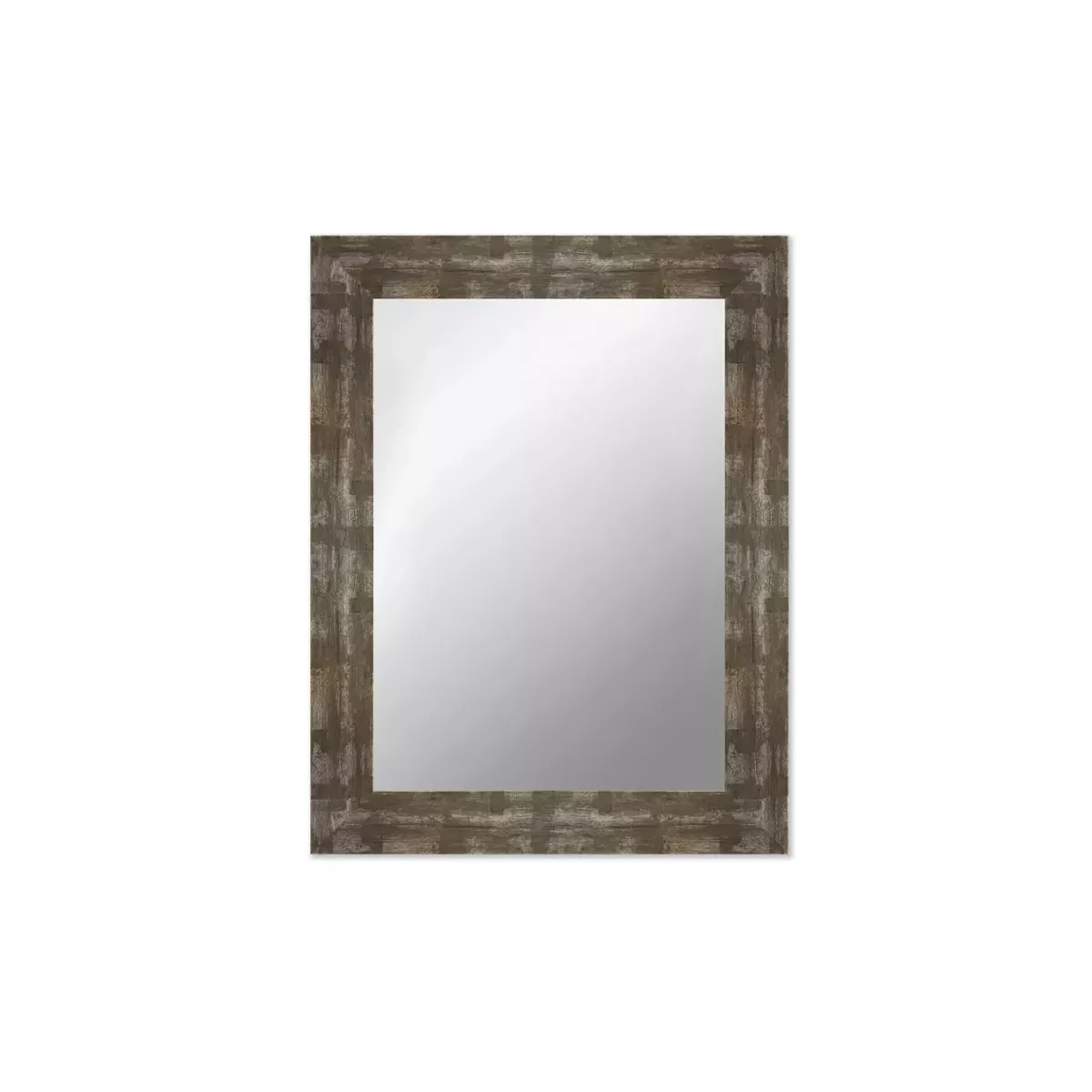 Miroir Acier Marbré 80x60