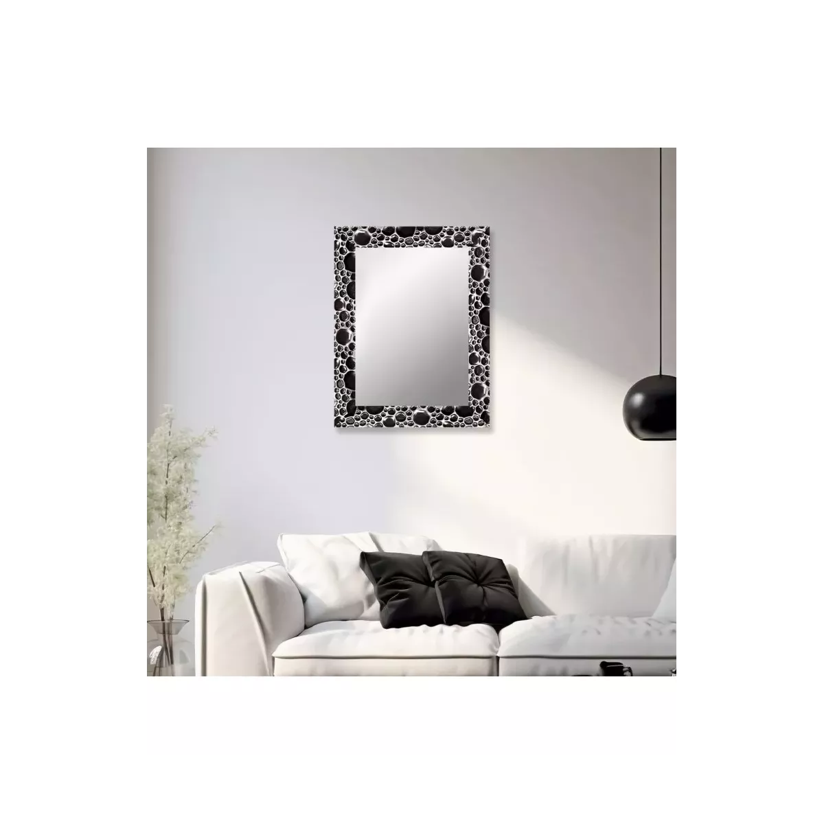 Miroir Bulles 78x138