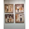 Tableaux Amoureux 40x40