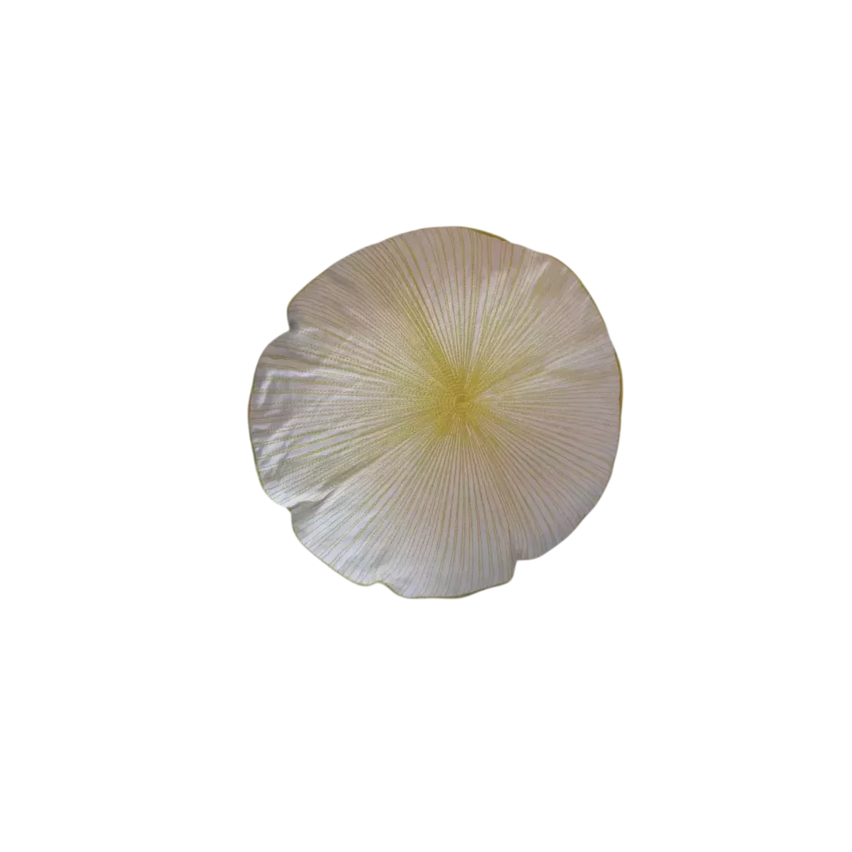 Coussin Coquille Jaune