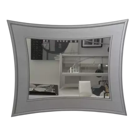 miroir en rotin