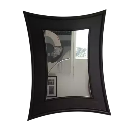 miroir en rotin