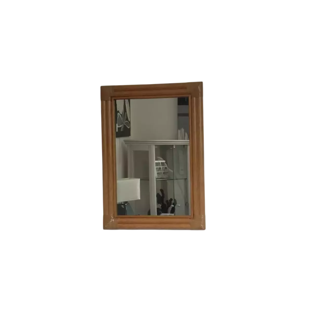 Miroir Rotin Caracas 52x72 Trigo