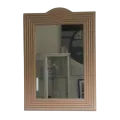 Miroir Rotin Rome 58x82 Saumon
