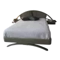 Couvre Lit Boutis Blanc 230x220