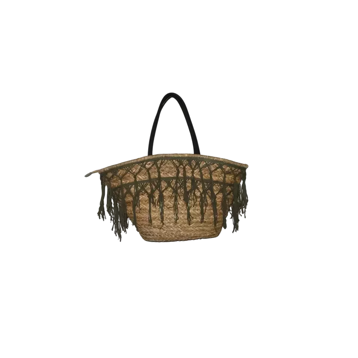 Sac avec Frange Kaki