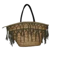 Sac avec Frange Kaki
