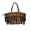 Sac avec Frange Chocolat