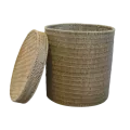 Panière à Linge Ronde en Cordage 56x56