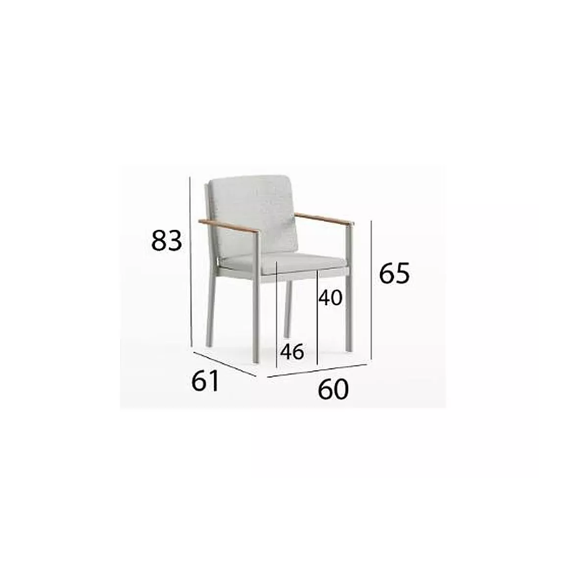 Fauteuil de Repas Patmos