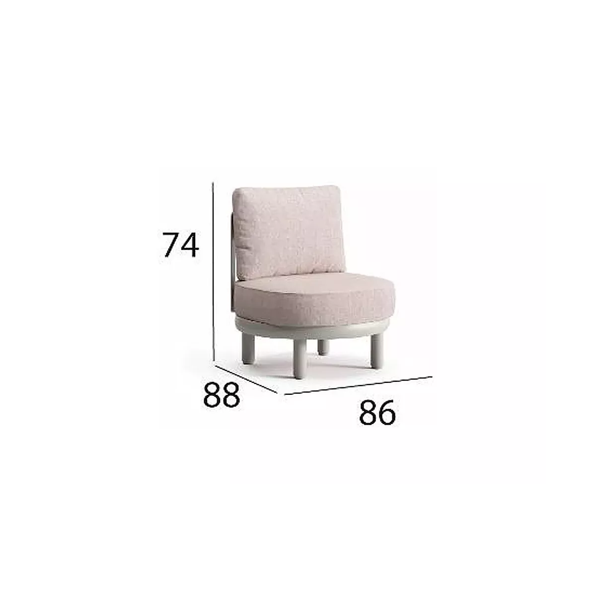 Fauteuil Lima