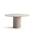 Table 120x120 Lima Aluminium et Pierre