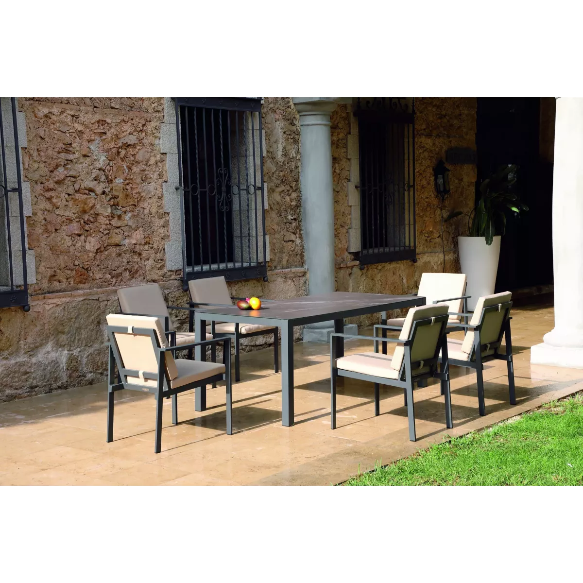 Fauteuil de repas Porto Spécial Extérieur Aluminium