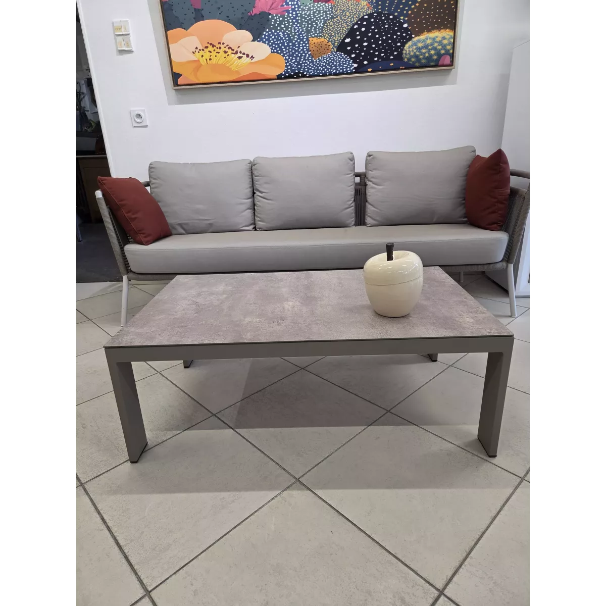 Table basse rectangulaire Chypre 100x63