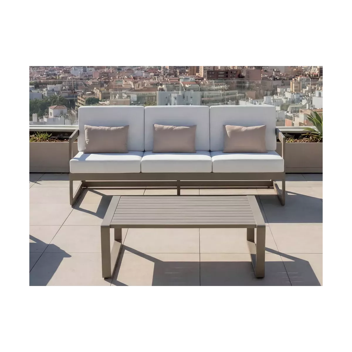 Table basse rectangulaire Faro 112x70