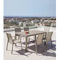 Fauteuil de repas Faro Taupe