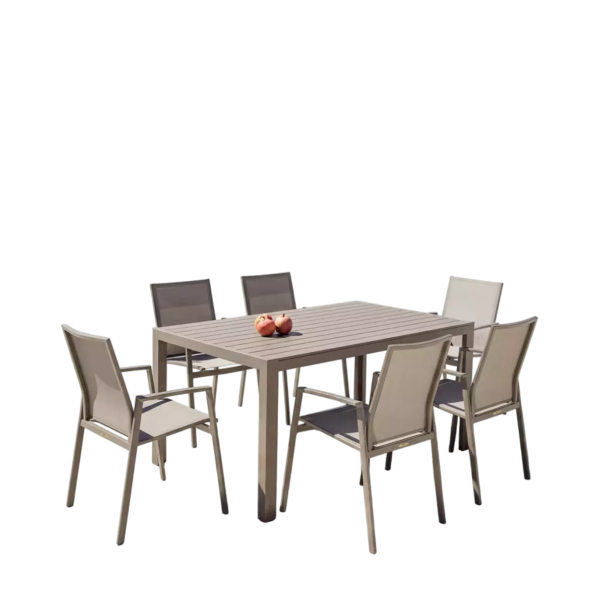 Table Faro Taupe 150