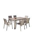 Table Faro Taupe 150