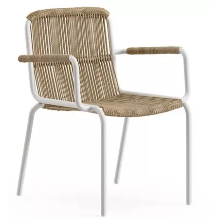 fauteuil de repas Vegas en corde
