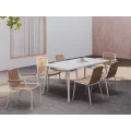 Table 180x90  Palma  Aluminium Blanc