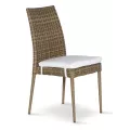 Chaise Dakar Résine Chocolat