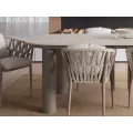 Table 220x100 Berna Aluminium et Pierre