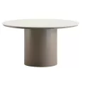 Table 140x140 Berna Aluminium et Pierre