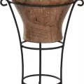 Bougie sur pied Teck h66