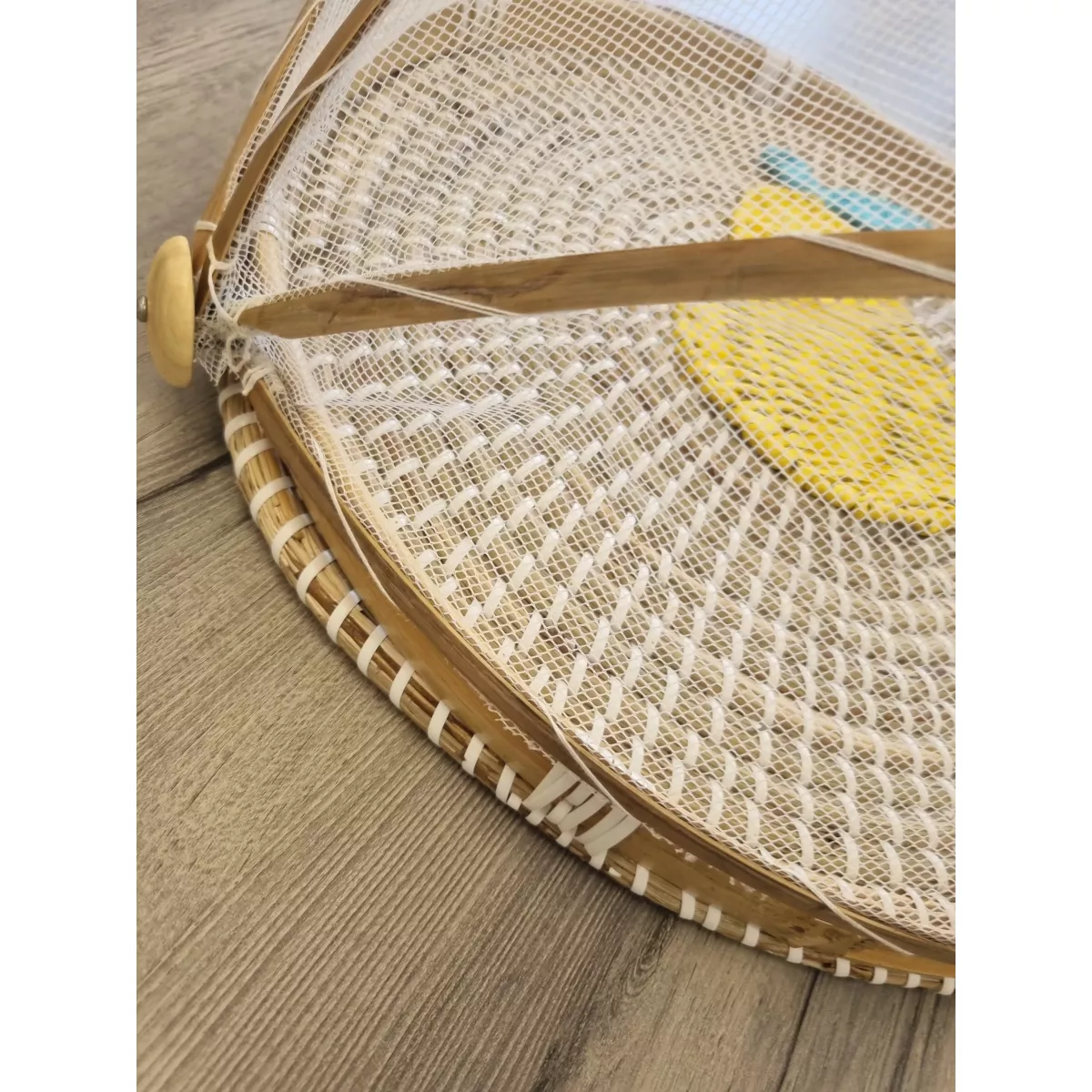 Plateau et Cloche  à fromage décors poire 40cm