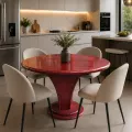 Table Talia Ronde Prune