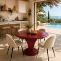 Table Talia Ronde Prune