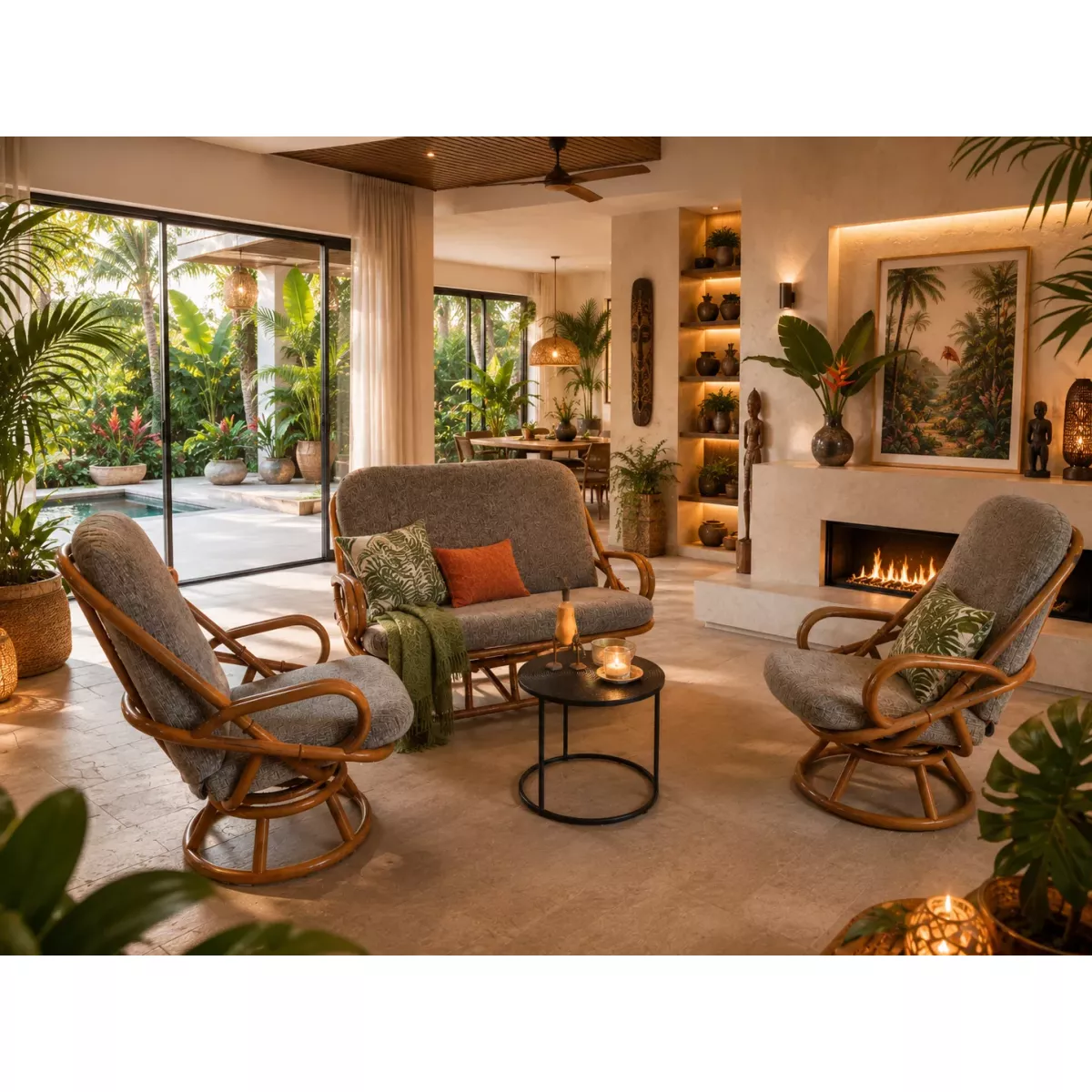 Fauteuil Relax Cannelle