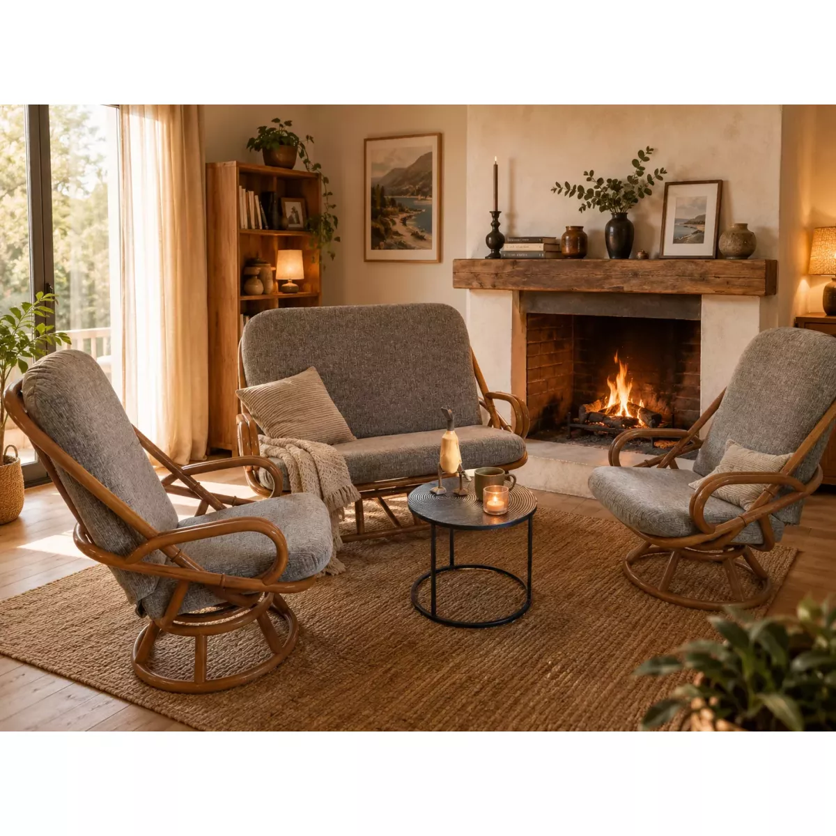 Fauteuil Relax Cannelle