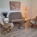 Fauteuil Relax Cannelle