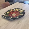 Coupe en verre Fleur 56cm