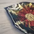 Coupe en verre Fleur 56cm