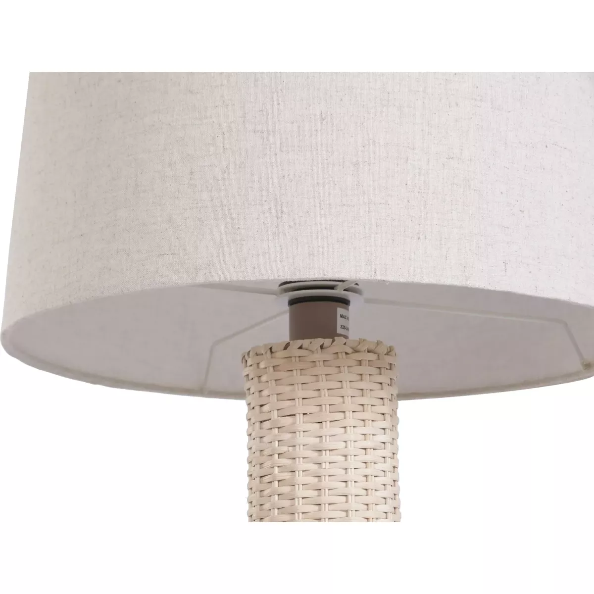 Lampadaire en Rotin Tressé Abou h157