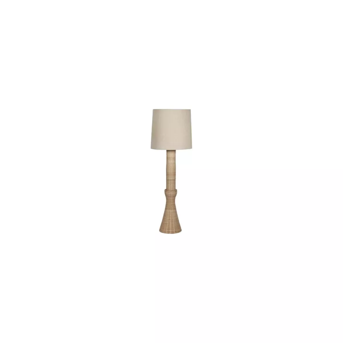 Lampadaire en Rotin Tressé Abou h157