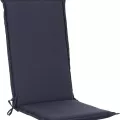Coussin Odile Gris Foncé pour Fauteuil Grand Père Haut Dossier, Eclisse