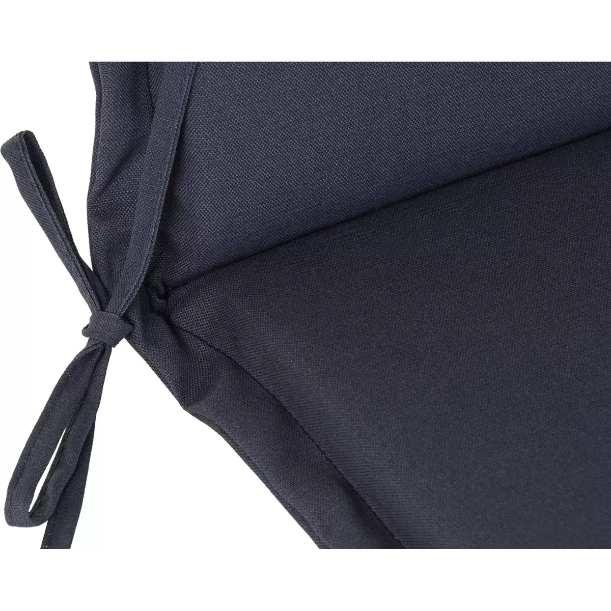 Coussin Odile Gris Foncé pour Fauteuil Grand Père Haut Dossier, Eclisse