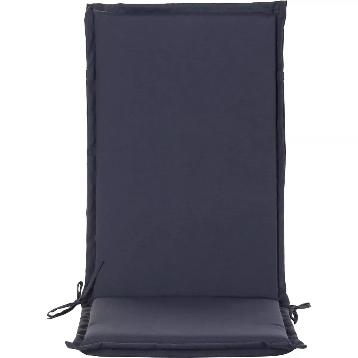 Coussin Odile Gris Foncé pour Fauteuil Grand Père Haut Dossier, Eclisse