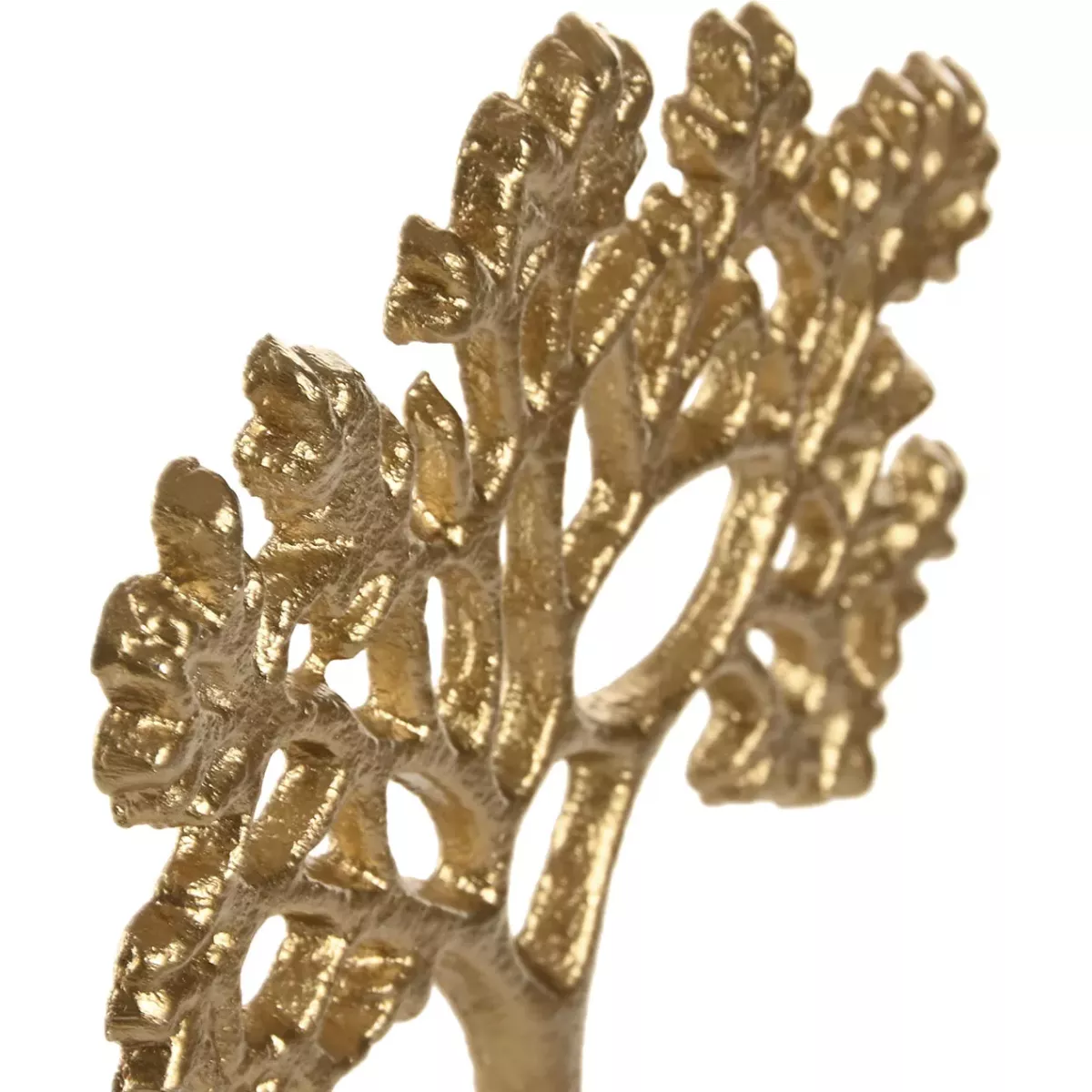 Figurine  Arbre en Aluminium Doré H.23