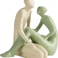 Couple Zen Beige et Vert